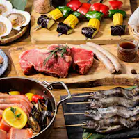 信州旬食材を使用した豪華BBQディナー