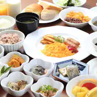 บุฟเฟ่ต์อาหารเช้าที่เน้นผักออร์แกนิกและปลอดสารเคมี