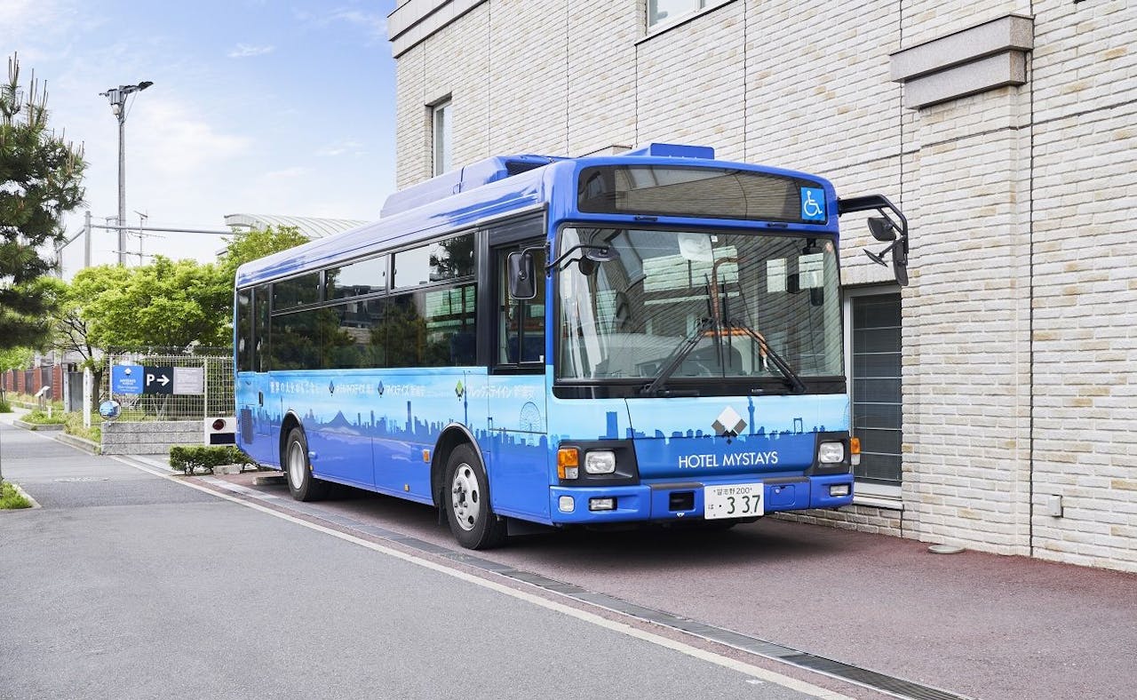 マイステイズ新浦安コンファレンスセンターの東京ディズニーリゾートへのシャトルバス