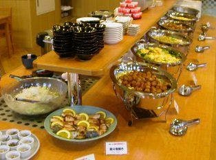 朝食バイキング無料サービス