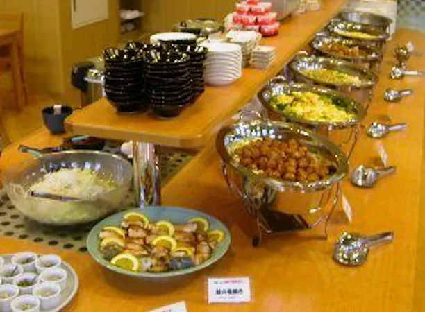 朝食バイキング無料サービス