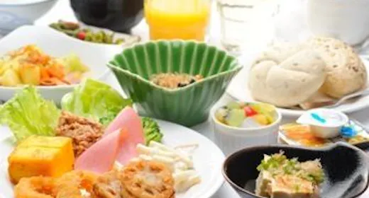 【朝はのんびり】レイトチェックアウトプラン~バイキング朝食付き・Wi-Fi利用可能~