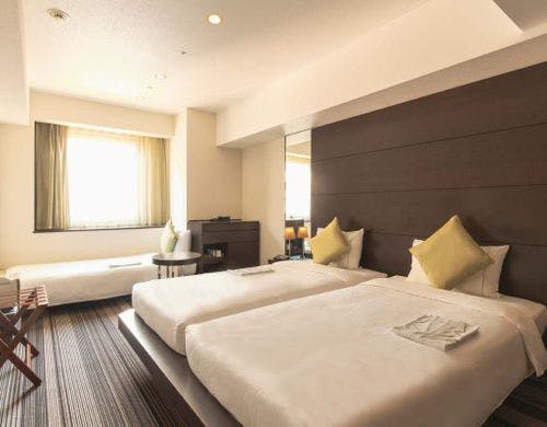 デラックスコーナールームトリプル 27平米