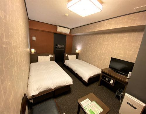 ◆ツインルーム◆シモンズ社製ベッド