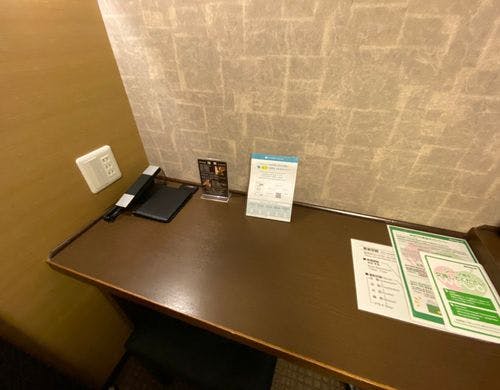 客室パウダーブース