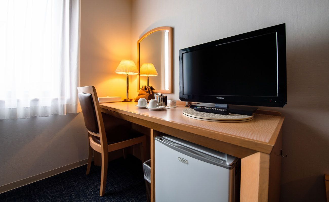 【セミダブル】デスク設備ビジネスにも最適