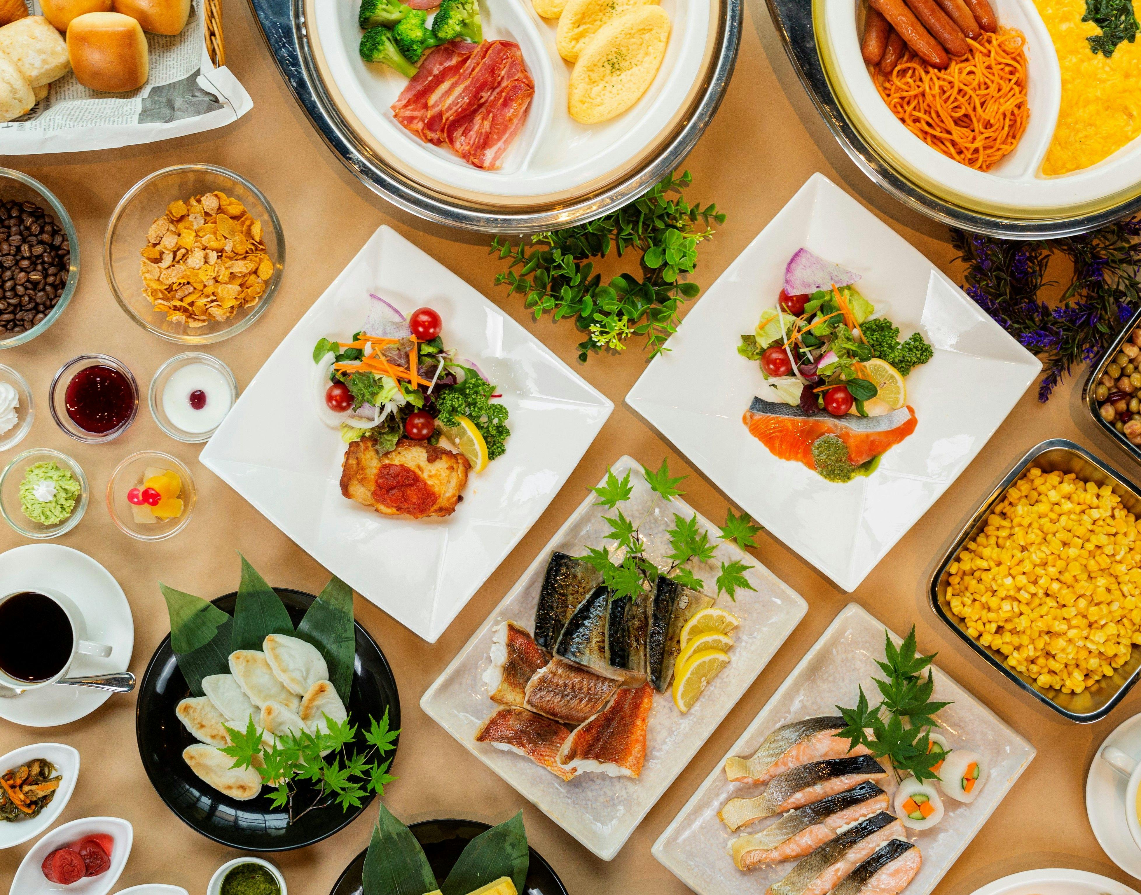 和洋朝食ブッフェ（イメージ）