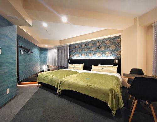 清采館プレミアムツインソファ付