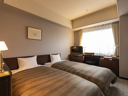 <コンパクトツインルーム>