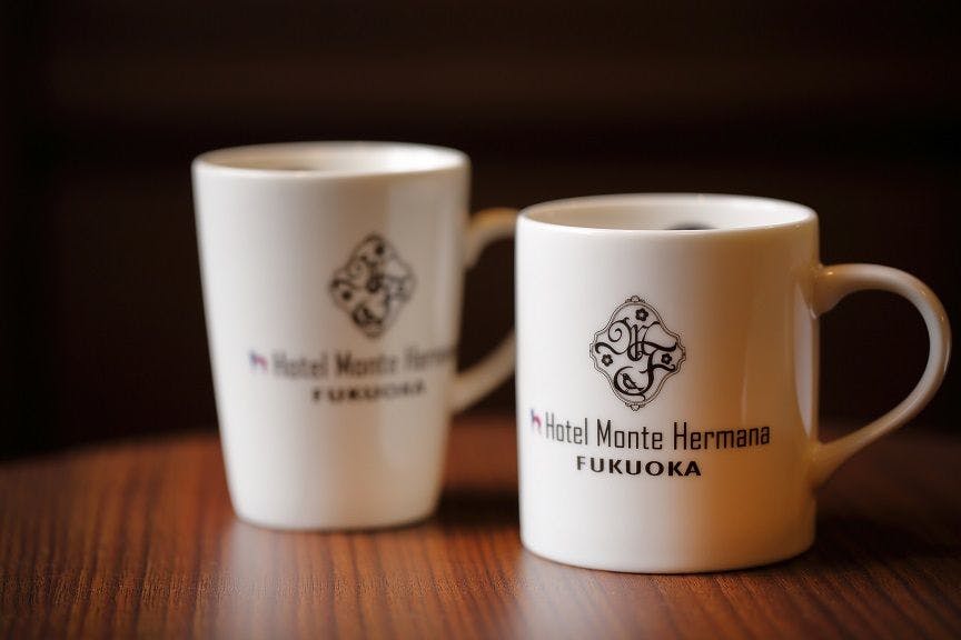 ホテルオリジナルのマグカップ