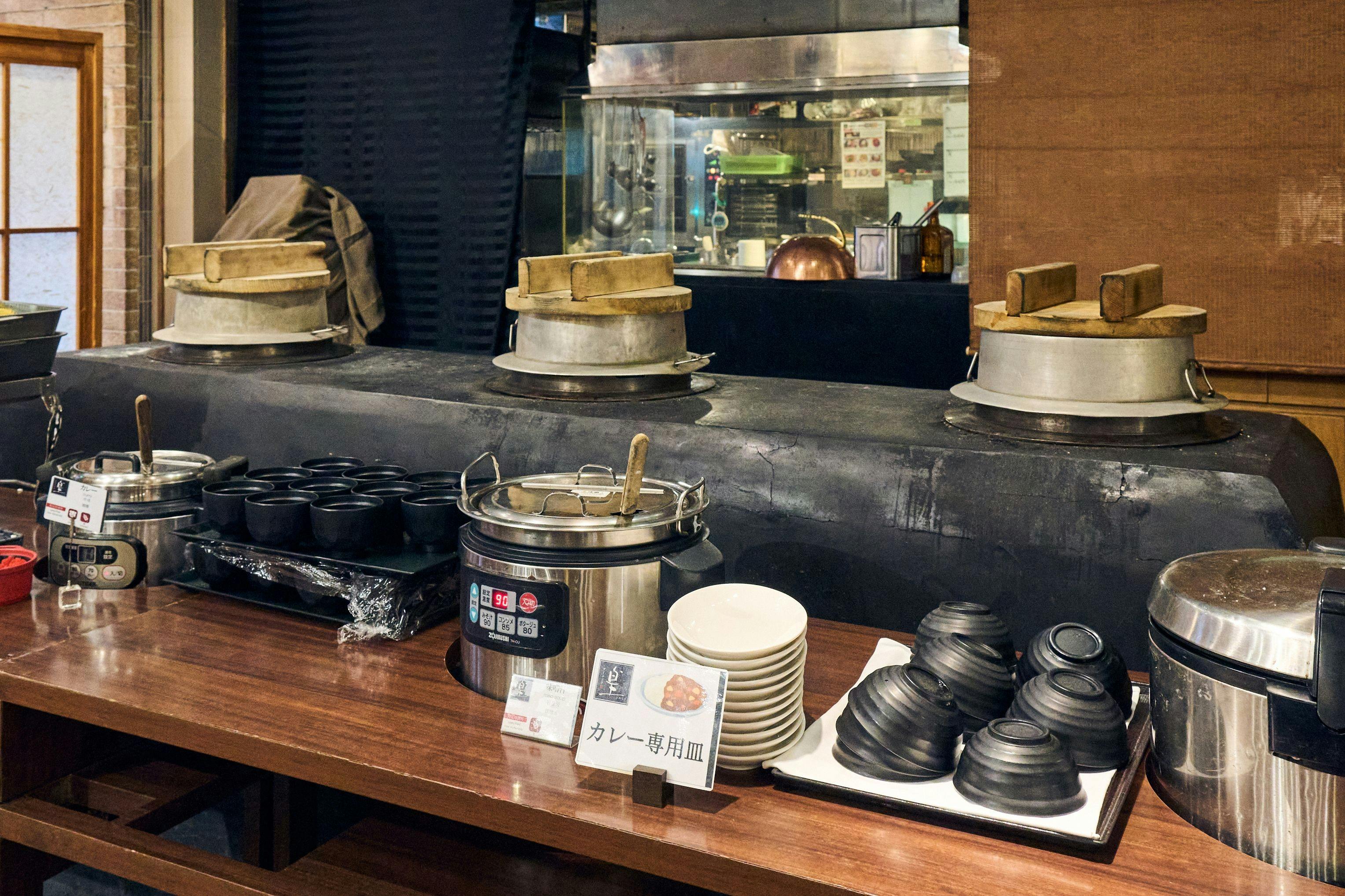 【อาหารเช้า】หุงข้าวด้วยหม้อหุงข้าวแบบดั้งเดิมทุกวัน!