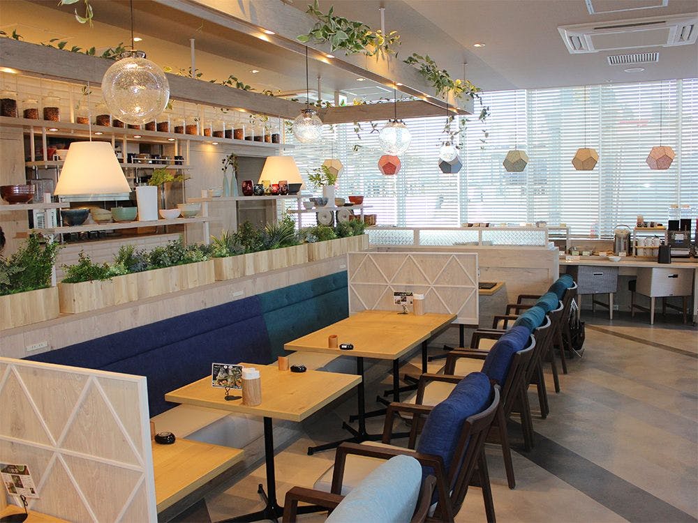 【朝食】2階レストラン