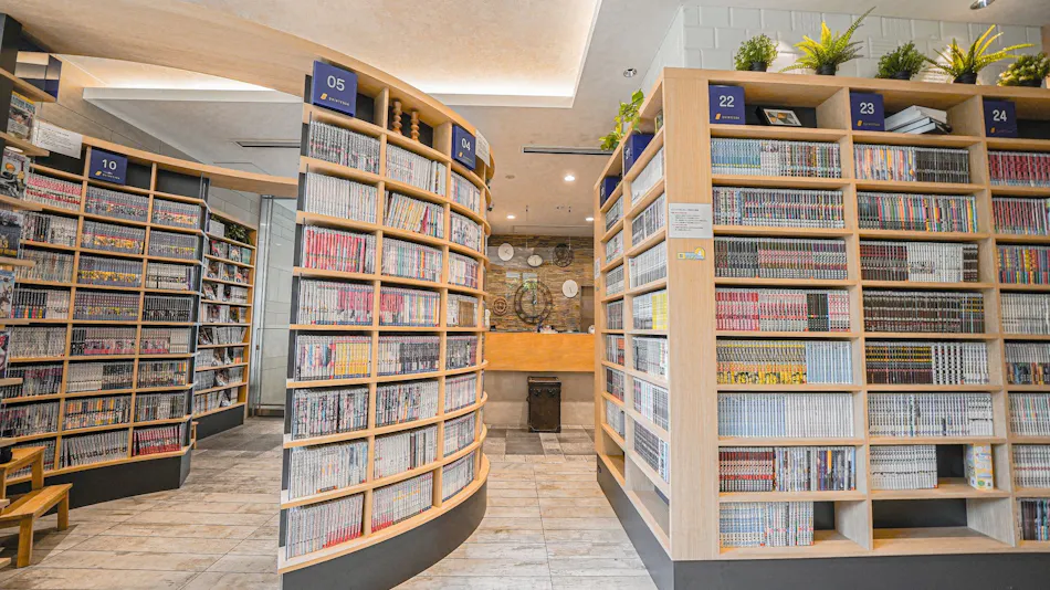 Quintessa Hotel Tokyo Haneda Comic & Books