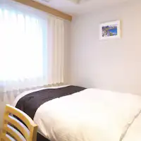 ห้องพักเดี่ยวปลอดบุหรี่ (เตียงคู่ขนาดเล็ก)