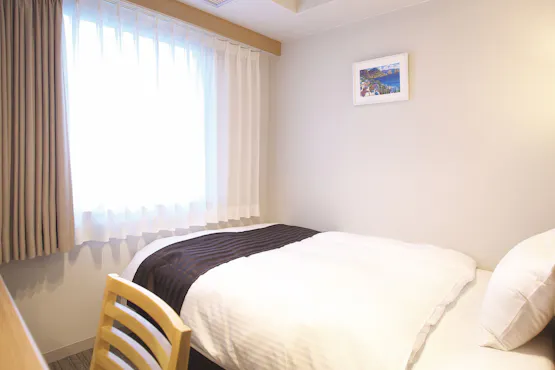 ห้องพักเดี่ยวปลอดบุหรี่ (เตียงคู่ขนาดเล็ก)