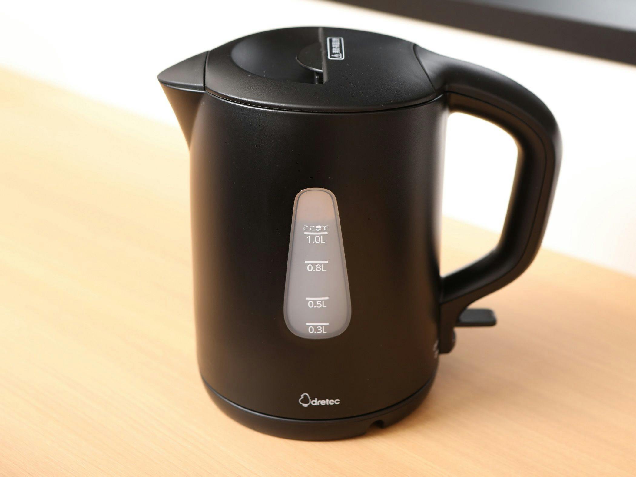 ◆電子ケトル◆客室常備品