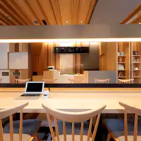 ◆Kafe "RIB & BAGUETTE◆Di dalam toko