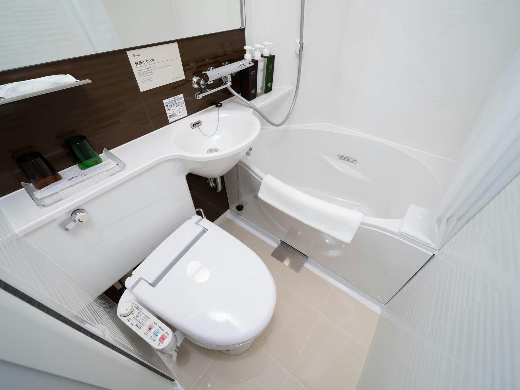 ห้องพักทุกห้องมีห้องน้ำในตัว