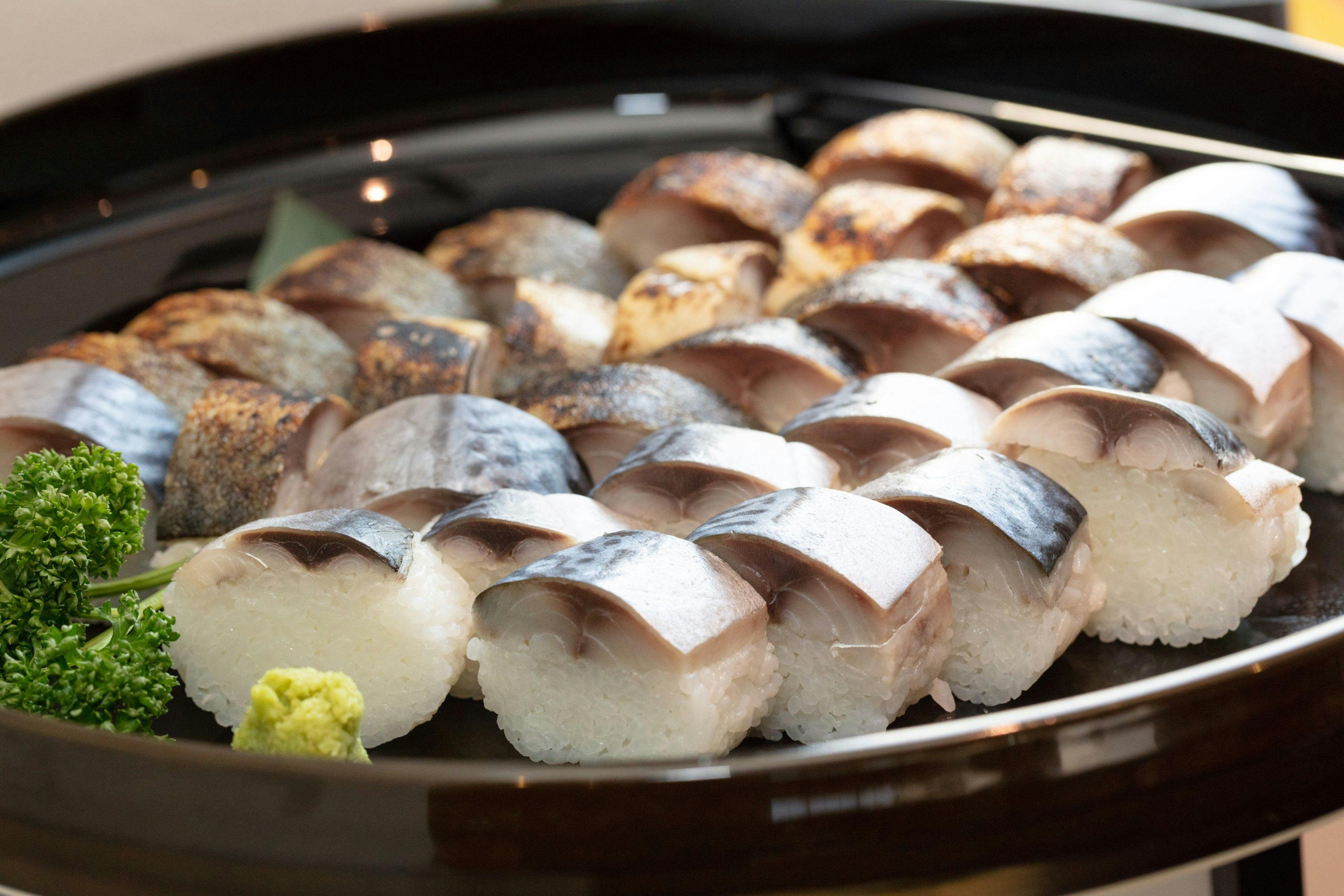 アリストンホテル京都十条　朝食　鯖寿司