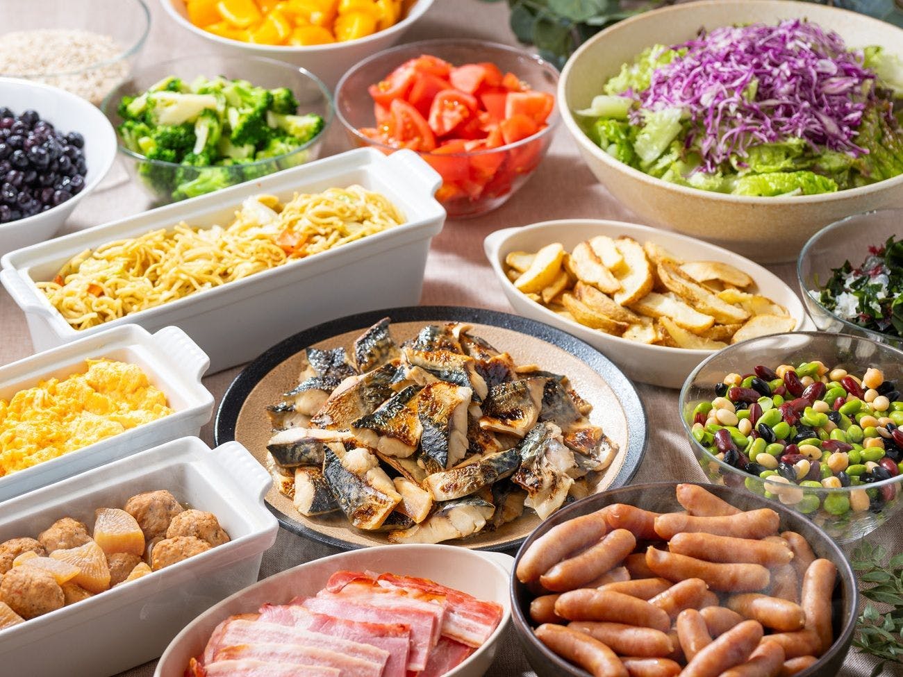【朝食ビュッフェ】