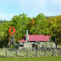 (บ้านหินของโกโร) สถานที่ถ่ายทำจากทางเหนือ