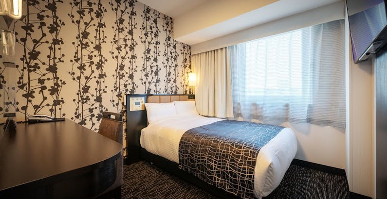 ダブル喫煙可 シングル2名利用 カップルプラン ダブル部屋チェックアウト1時間延長無料 朝食付 プラン アパホテル 茨城古河駅前 一休 Comビジネス