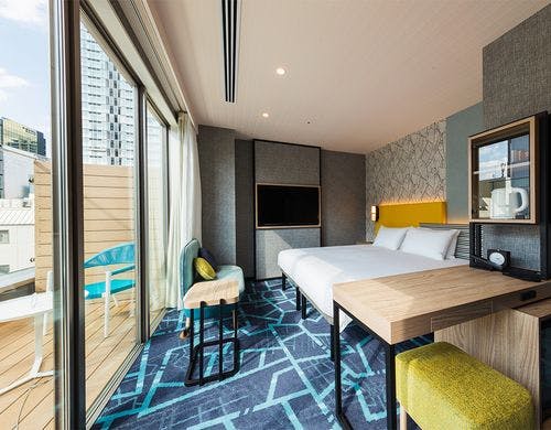 【客室】デラックスクイーンバルコニー