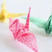 นกกระเรียน折り鶴