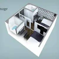 ชั้นบนสุด ห้องคอนเนคทวิน ปลอดบุหรี่ (ภาพตัวอย่าง)