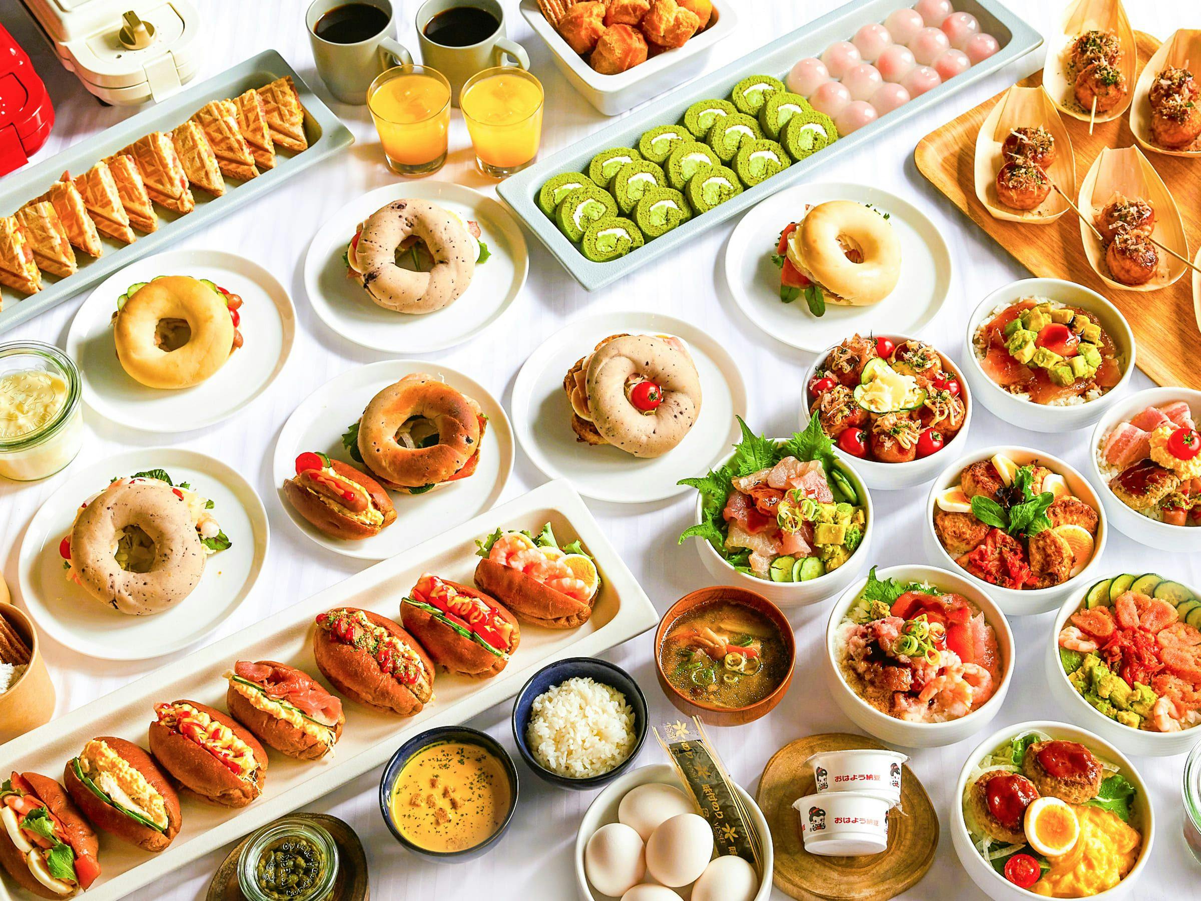 【朝食】手軽に食べられるワンハンドフード