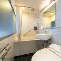 สแตนดาร์ดดับเบิล: ห้องน้ำแบบยูนิต