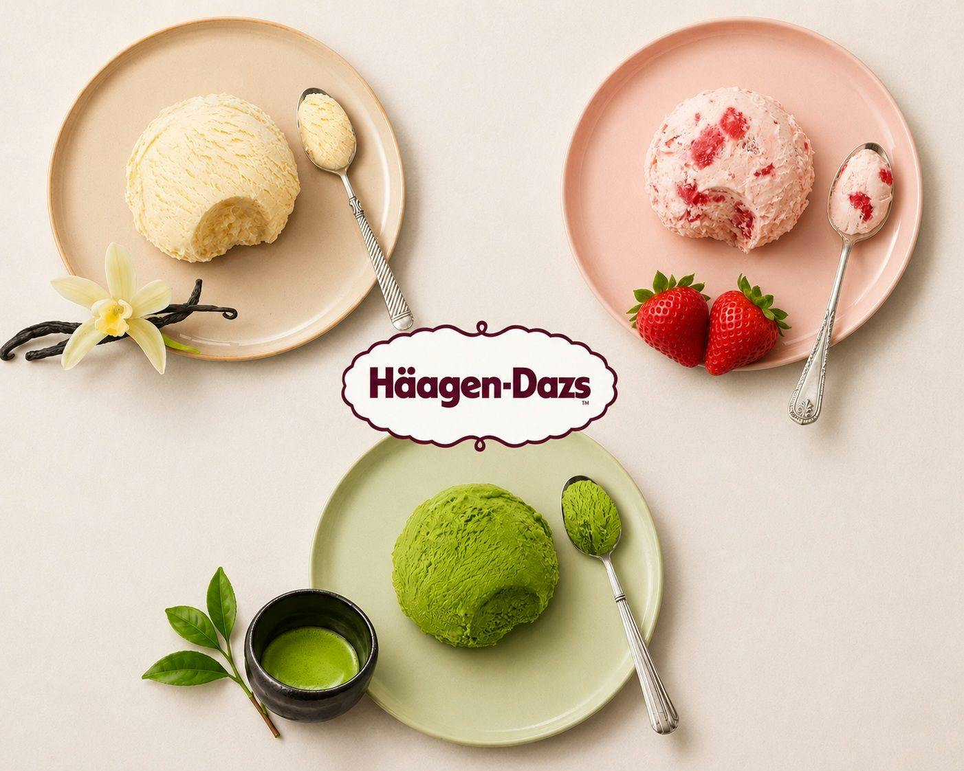 ハーゲンダッツのアイスクリーム