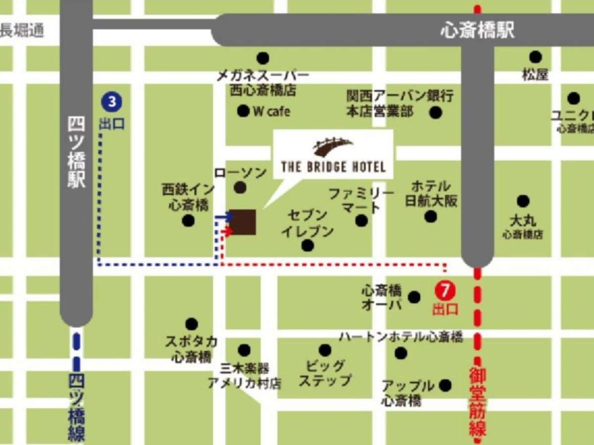 心斎橋から徒歩3分。