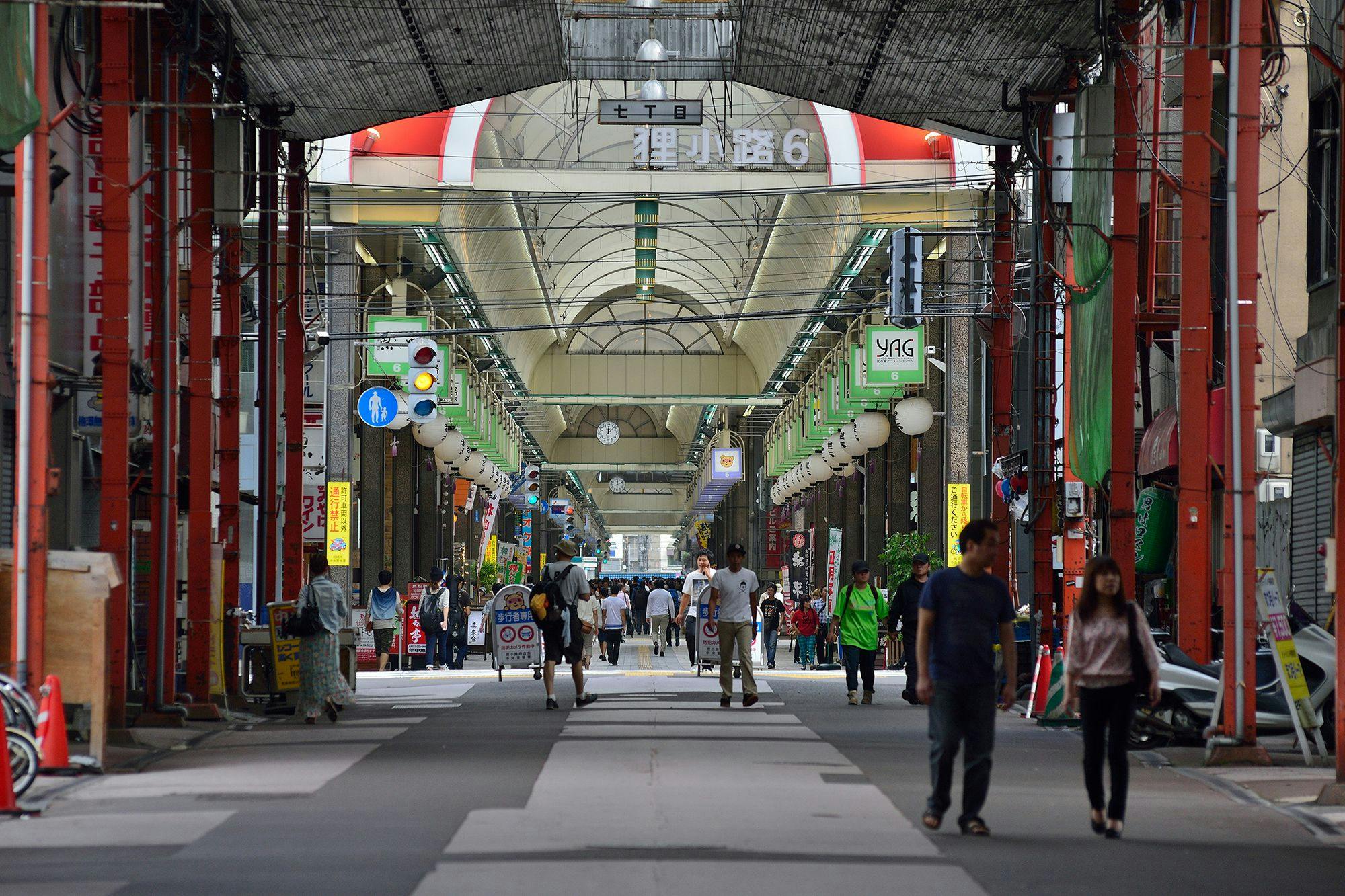 ภาพลักษณ์ของถนนช้อปปิ้งทานุกิโคจิ
