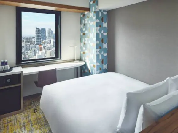 1クイーンベッド シティービュー 高層階