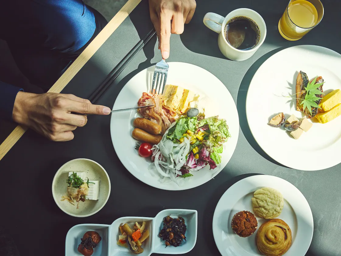 和風・洋風の朝食「Prime Morning」