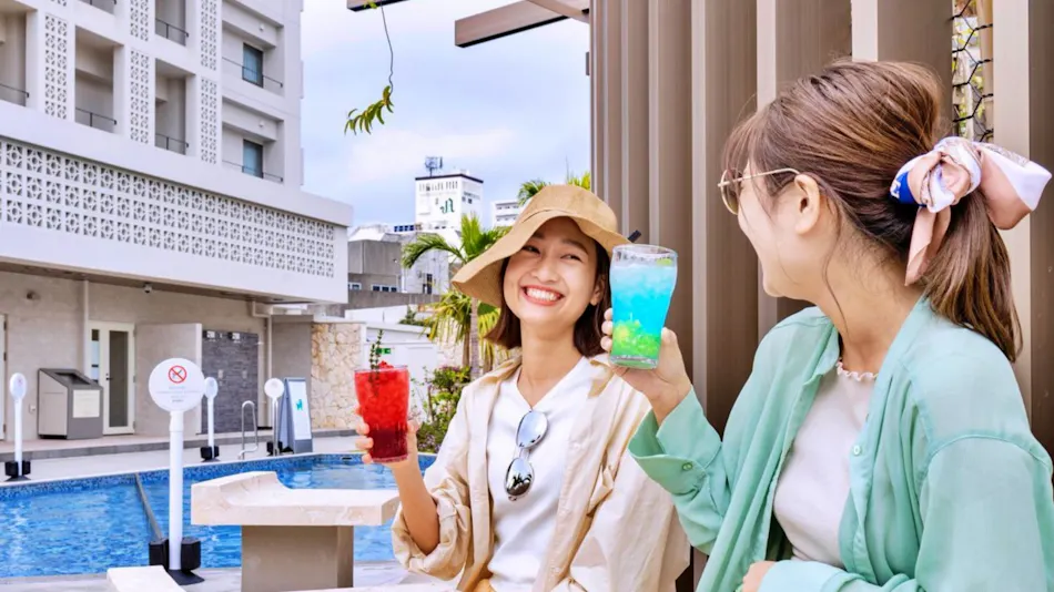 Okinawa Hinode Hotel Naha <Monorail Makishi Station>