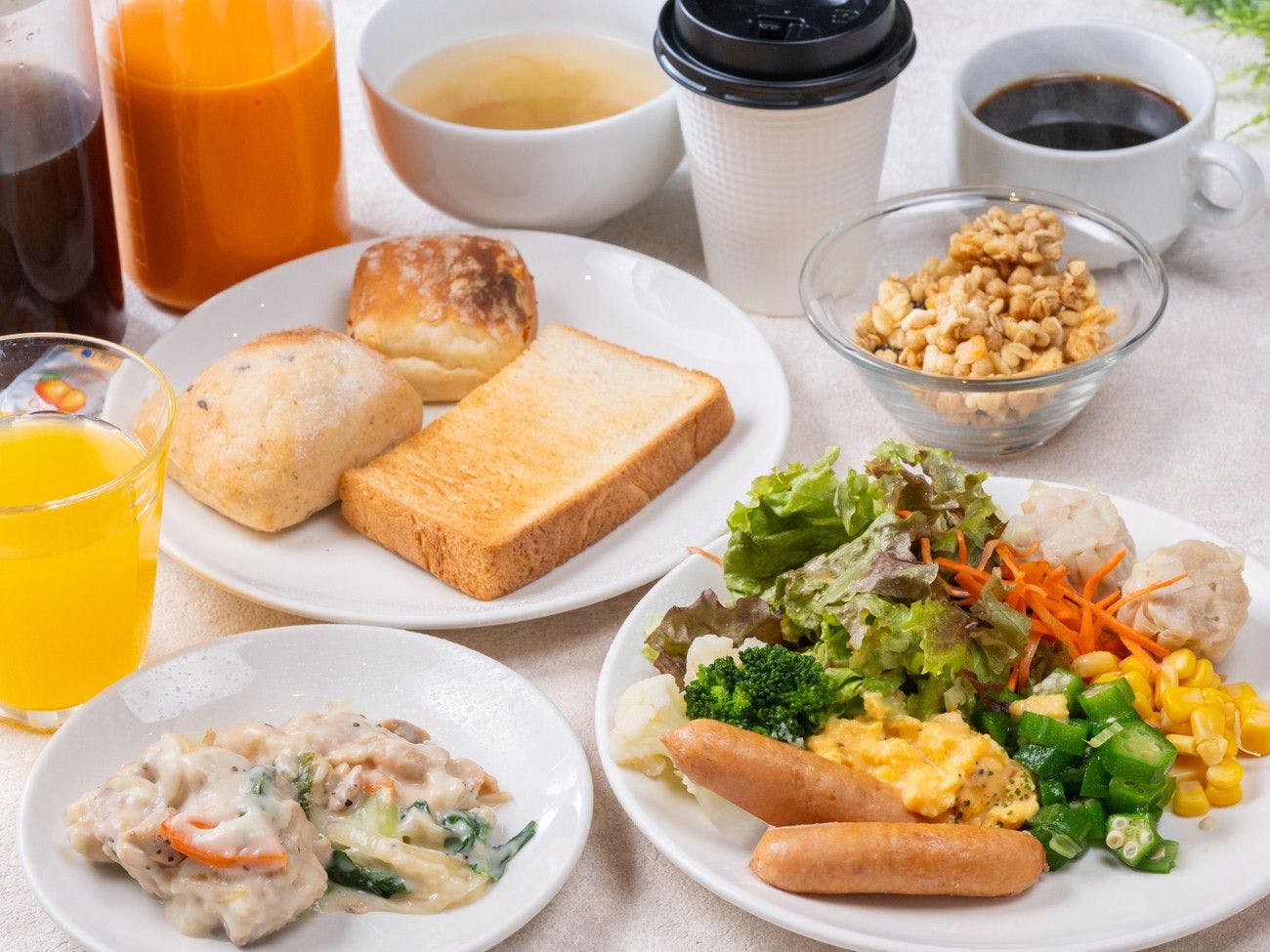 30種類以上の和洋ビュッフェ