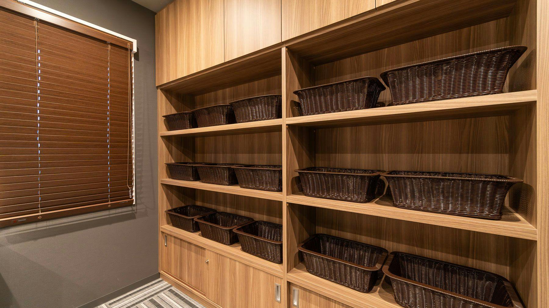 체중계를 완비하고 있습니다.