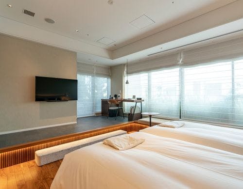 【禁煙】テラスルーム(40平米)：バスルーム