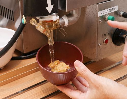 だしマシーンでで作るお味噌汁