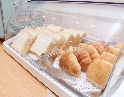 パンもご用意しております