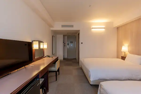 ห้องพักเตียงคู่ปลอดบุหรี่