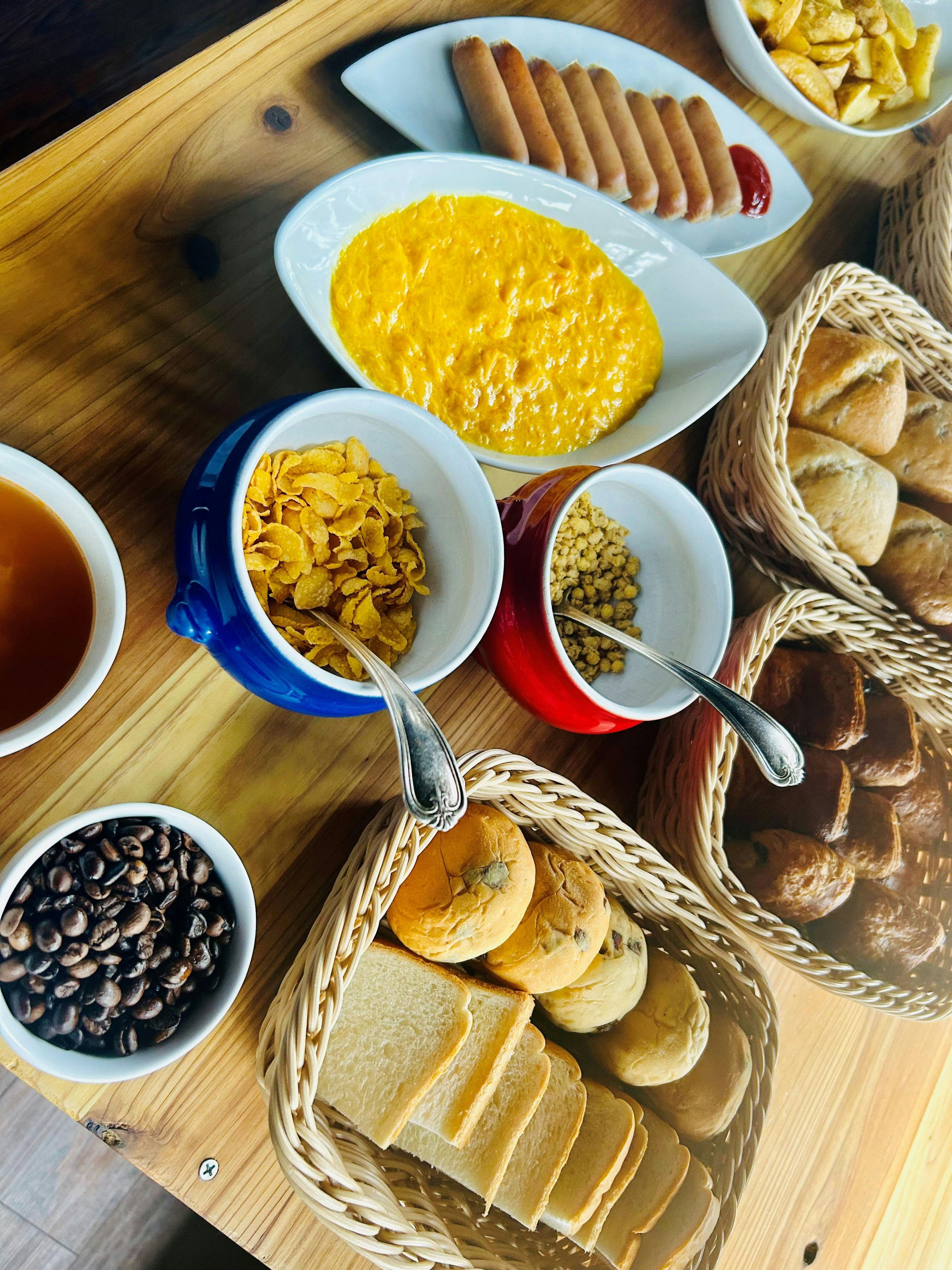 บุฟเฟ่ต์อาหารเช้า