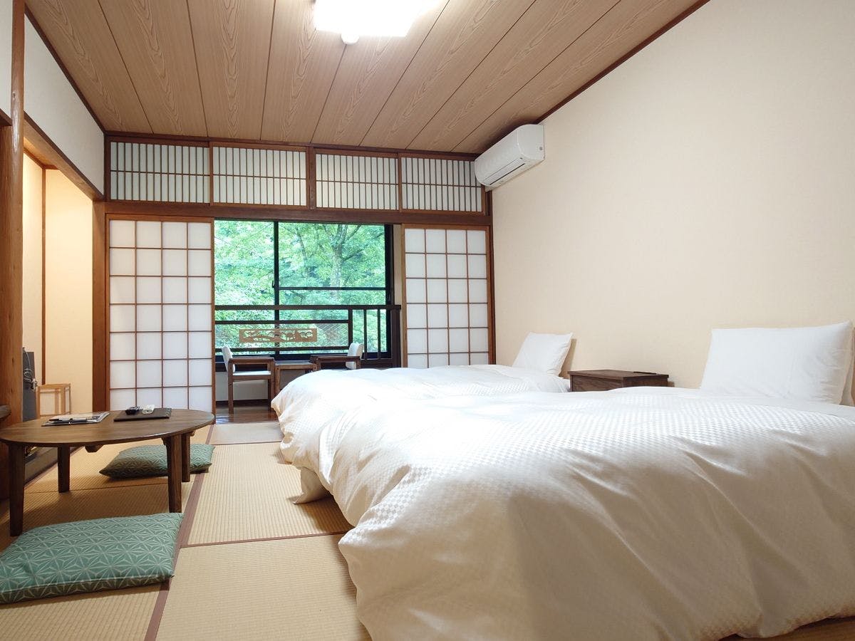 ห้องสไตล์ญี่ปุ่น (10 เสื่อทาทามิ) เตียงคู่ [ปลอดบุหรี่]