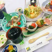 *【ตัวอย่างอาหารเย็น (ชุดอาหารญี่ปุ่นแบบไคเซกิ)】