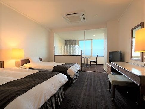 ห้องพักเตียงคู่แบบตะวันตก