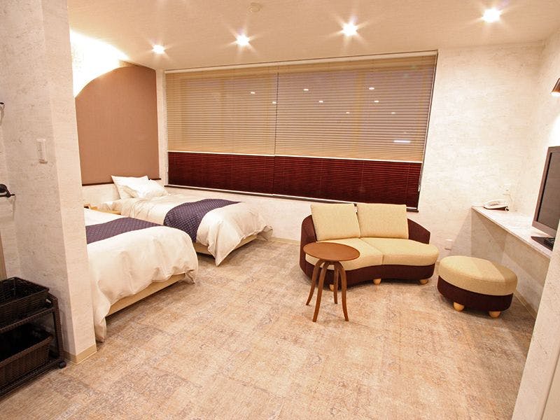 ห้องพักปลอดบุหรี่ Relax Twin แบบตะวันตก ≪36 ตร.ม.≫