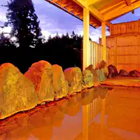 อ่างอาบน้ำกลางแจ้ง (กลางคืน)