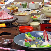 คอร์สตามฤดูกาลพร้อมสเต็กเนื้อ Akita Nishiki